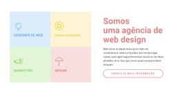 Layout CSS Gratuito Para Somos Especializados Em Marketing Digital