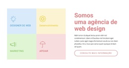 Somos Especializados Em Marketing Digital - Tema WordPress Simples