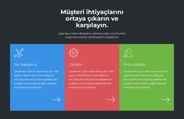 Strateji Danışmanlık Firması - Ücretsiz Web Sitesi Maketi