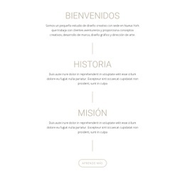 Nuestra Misión E Historia Multipropósito