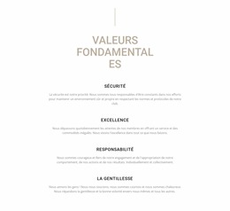 Valeurs Fondamentales Magazine Joomla