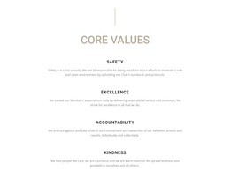 Core Values