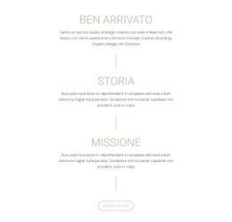 La Nostra Missione E La Nostra Storia: Trascina E Rilascia La Pagina Di Destinazione