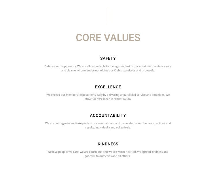 Core values Joomla Template