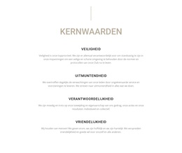 Kernwaarden