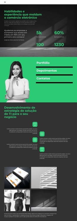 Nível De Desenvolvimento De Negócios - Melhor Design De Site