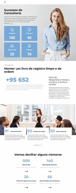 Modelo De Site Para Centro De Serviço