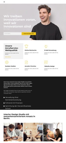 Was Ist Unsere Stärke - Anpassbarer Professioneller Website-Builder