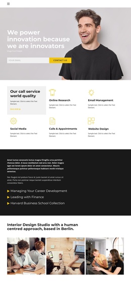 What Is Our Strength - Simple One Page Template