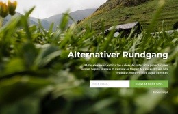 Alternativer Rundgang - Benutzerdefiniertes Website-Modell