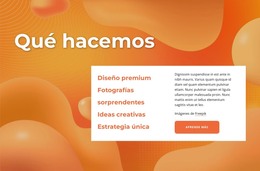 Plantilla CSS Para Textos Sobre Fondo Abstracto
