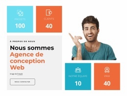 Bloc Avec Compteurs - Conception De Sites Web De Téléchargement Gratuit