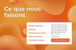 Modèle CSS Pour Textes Sur Fond Abstrait