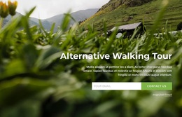The Best HTML5 Template For Alternative Walking Tour