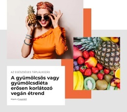 A Gyümölcsös – Reszponzív WordPress Téma