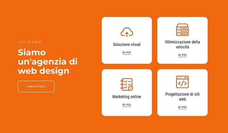 Creiamo soluzioni di marketing Progettazione di siti web