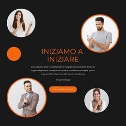 Noi Cambiamo Il Mondo - Pagina Di Destinazione Gratuita, Modello HTML5