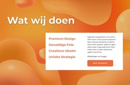 Teksten Op Abstracte Achtergrond - Gratis CSS-Thema