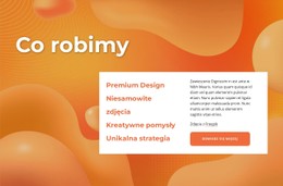 Teksty Na Abstrakcyjnym Tle Szablon O Pełnej Szerokości