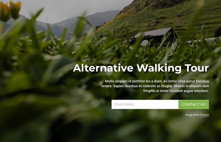 Alternative walking tour Static Site Generator