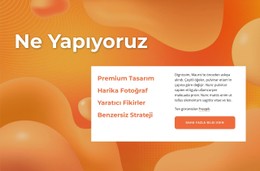 Arka Plan Üzerinde Metinler Tam Genişlikte Şablon