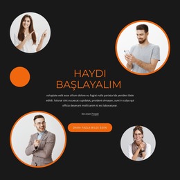 Dünyayı Değiştiriyoruz - Duyarlı HTML5 Şablonu