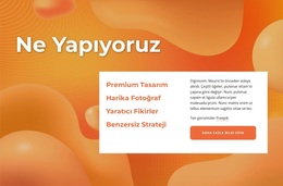 Arka Plan Üzerinde Metinler - Kullanımı Kolay WordPress Teması