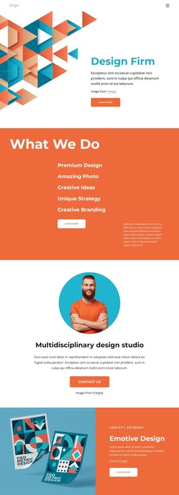 Creative ideas and great design - WordPress Theme by Nicepage