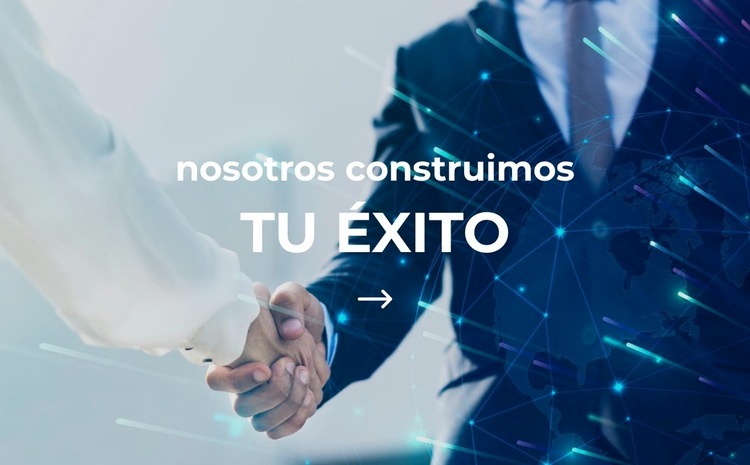 Construimos tu éxito Plantillas de creación de sitios web