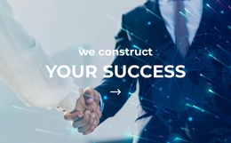 We Construct Your Success - Simple Joomla Template