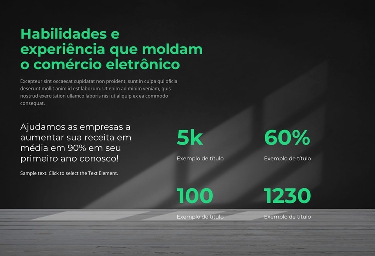 Vamos atualizar sua habilidade Modelo de site