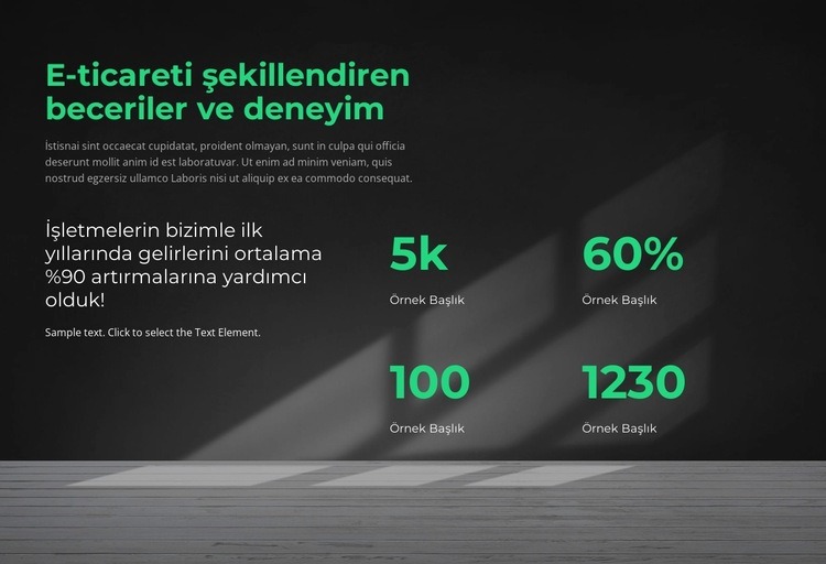 Yeteneğinizi geliştirelim Web sitesi tasarımı