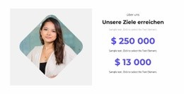 Responsive Webvorlage Für Torförderung