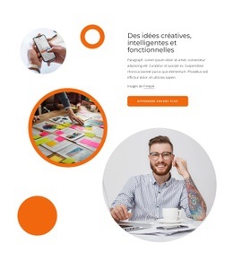 Des Idées Intelligentes Et Fonctionnelles - HTML Template Builder