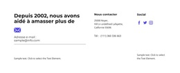 Tous Les Contacts – Thème WordPress Génial