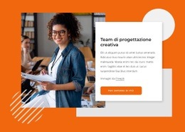 Team Di Progettazione Creativa: Moderno Costruttore Di Siti Web