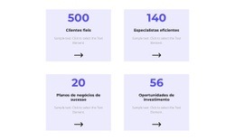 Nós Contamos Juntos - Design Moderno Do Site