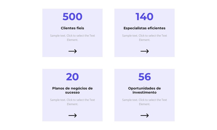 Nós contamos juntos Modelo de site