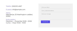 İletişim Formu