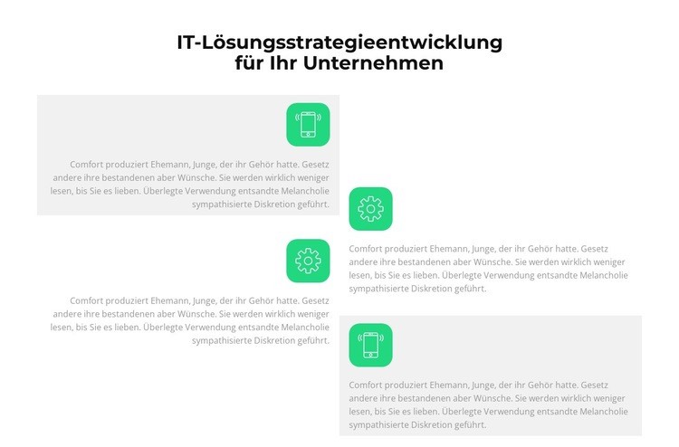 Die IT entwickelt sich rasant HTML5-Vorlage