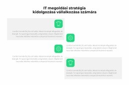 Az IT Rohamosan Fejlődik - HTML Webhelysablon