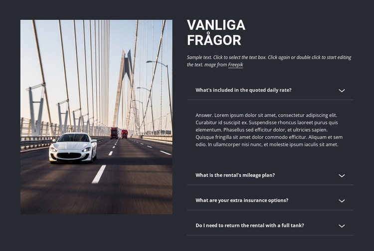 Frågor att ställa när du hyr bil WordPress -tema