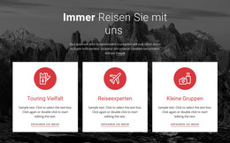 Große Abenteuer - E-Commerce-Website