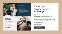Recenzje Samochodów I Reklamacje Szablony HTML5 Responsywne Za Darmo