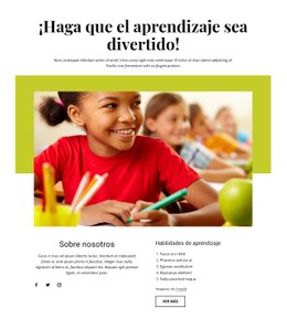 Diseño De Sitio Web Para Actividades De Aprendizaje Efectivas