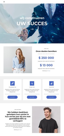 Waar Succes Van Afhangt? - Premium-Elementensjabloon