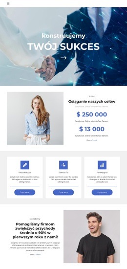 Niesamowity Szablon HTML5 Dla Od Czego Zależy Sukces