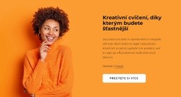 Kreativní Cvičení – Šablona Stránky HTML