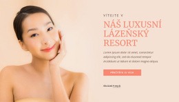 Naše Luxusní Lázeňské Středisko Design Webových Stránek