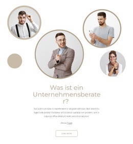 Unternehmensberater – Anpassbare Professionelle HTML5-Vorlage